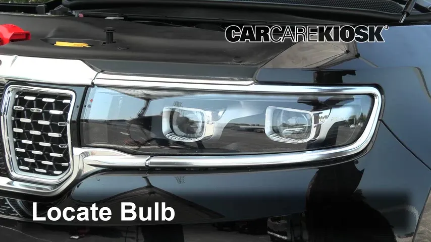 2022 Jeep Grand Wagoneer Series III 6.4L V8 Lights Headlight (replace bulb)